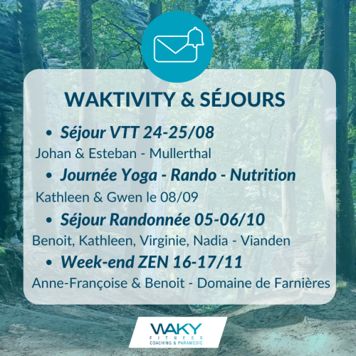 WAKY SÉJOURS SPORT & BIEN-ÊTRE